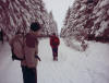 départ de la rando (- 1°) Altitude : 620 m