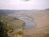 vue sur la Moselle vers le village de Krv