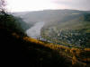 vue sur la Moselle vers le village de Wolf