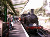 arrive  Swanage via le train touristique Cork - Swanage